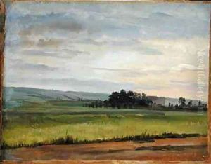 A Cornfield near Dresden by Christian Friedrich Gille