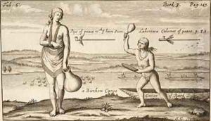 A Boy Running After A Woman A Boy Running After A Woman
