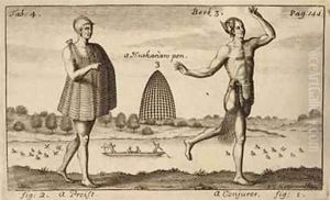 Priest and Conjuror in costume