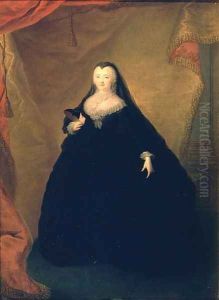 Portrait of Empress Elizabeth 1709-62 in Fancy Dress