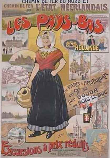 Poster advertising the Netherlands - view 1