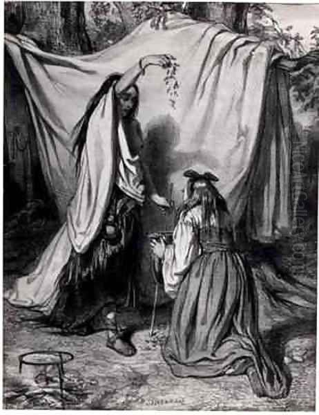 Witch Preparing a Love Philtre - view 1