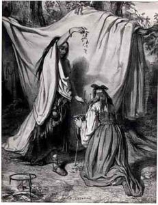 Witch Preparing a Love Philtre by Paul Gavarni
