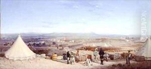 Indian Cavalry Camp Malta by Girolamo Gianni