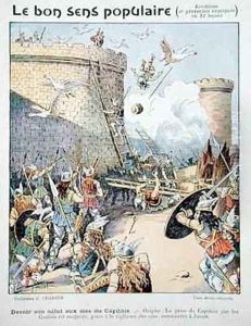 Geese save the Roman Capitol from Gaulish invaders