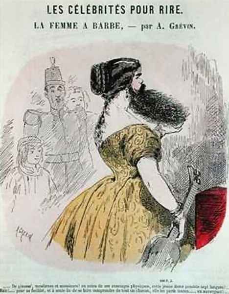 A Bearded Lady - view 1