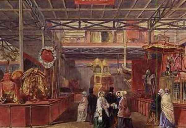 The Indian Court and Elephant Trappings the Great Exhibition - view 1