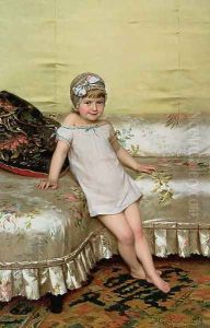 The Silk Divan by Michele Gordigiani