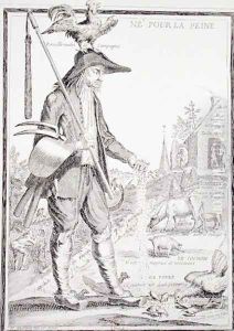 The Village Peasant Born to Suffer by Nicolas Guerard