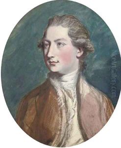 Portrait of a gentleman, bust-length, in a red coat