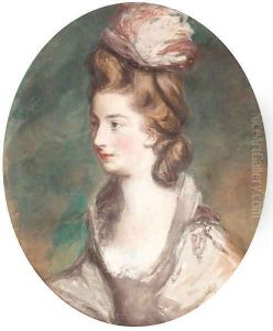 Portrait of Mary Isabella, Duchess of Rutland, half-length