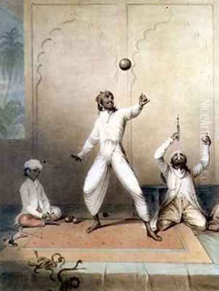 The Indian Jugglers - view 1