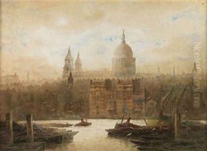 Old Paul's Wharf, from Bankside