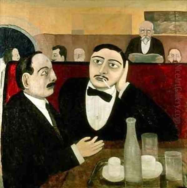 The Intellectuals at the Cafe Rotonde - view 1