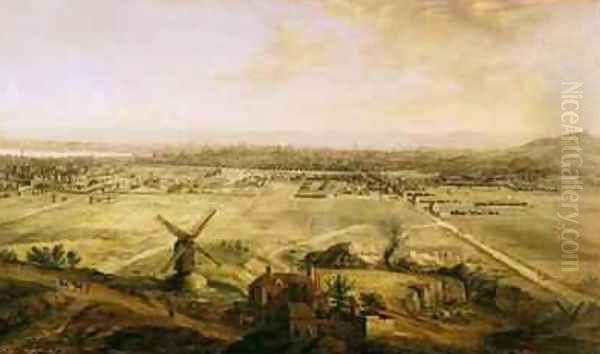 View of Paris from Belleville - view 1