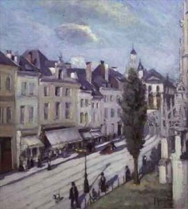La Place du Grand Salon by Jean Charles Gallet