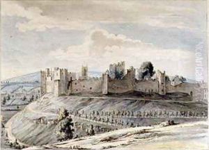 Ludlow Castle by Moses Griffith
