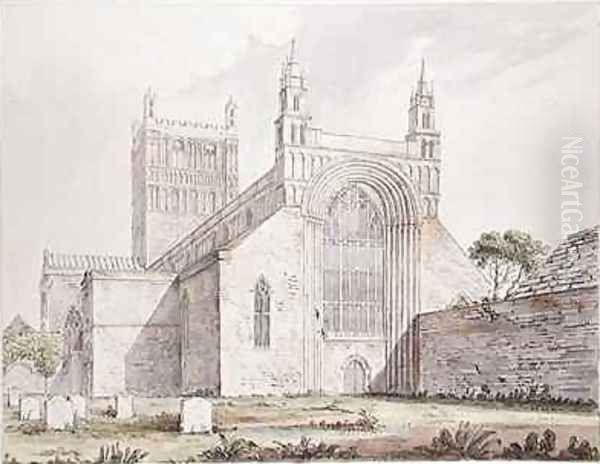 Tewkesbury Church Gloucestershire - view 1
