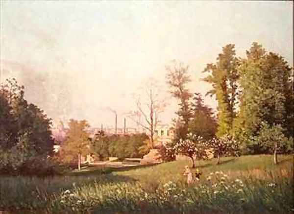 In the Park at Issy les Moulineaux - view 1