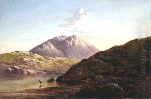 Glamis from Loch Sligachan by Arthur Gilbert