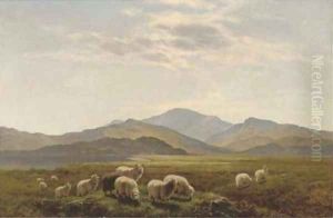 In the valley near Strata, Florida, South Wales 1893 by Arthur Gilbert