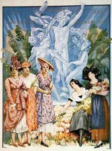 Cover of brochure celebrating the tricentenary of the incorporation of Martinique Guiana and Guadeloupe into France in 1635