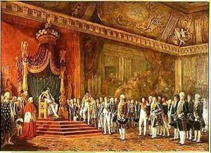 Napoleon 1769-1821 Receiving the Delegation from the Roman Senate by Innocent Louis Goubaud
