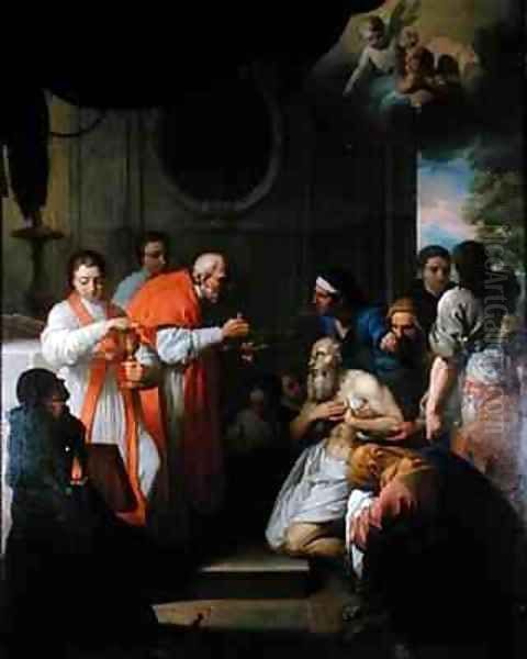 St Roch curing the plague stricken - view 1