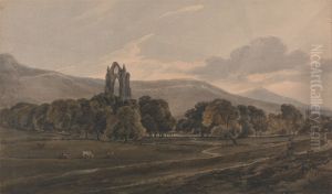 Guisborough Priory by Thomas Girtin