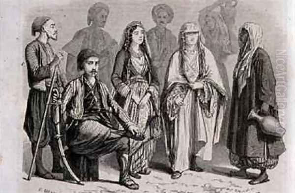 Anatolian Dress in the 1860s - view 1