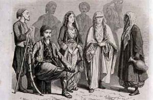 Anatolian Dress in the 1860s by Grandsire, Pierre Eugene