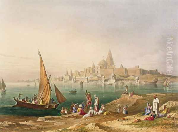 The Sacred Town and Temples of Dwarka - view 1