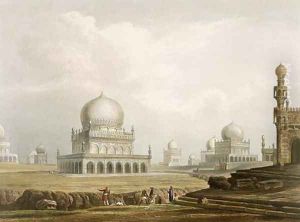 Tombs of the Kings of Golconda in 1813 by Grindlay, Captain Robert M.