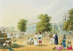 Scene in Bombay by Grindlay, Captain Robert M.