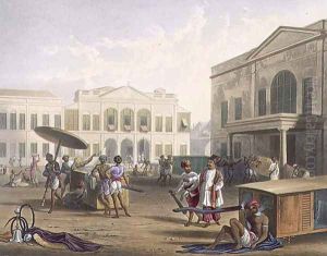 Scene in Bombay 2 by Grindlay, Captain Robert M.