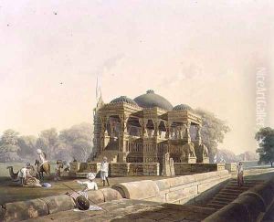 Ancient Temple at Hulwud by Grindlay, Captain Robert M.