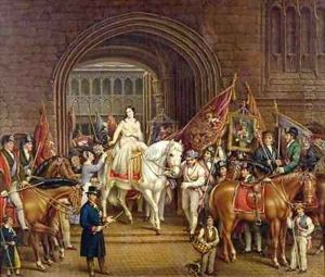 Lady Godiva Procession of 1829 by David Gee
