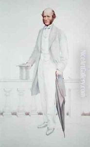 Portrait of Thomas Hughes 1822-96 by Gerda Grenside