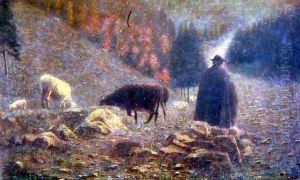 A Shepherd of Antiquity by Vittore Grubicy de Dragon