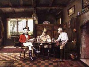 Tavern Interior by Arthur Longlands Grace