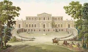 Pavilion of Haarlem from Choix des Monuments Edifices et Maisons les plus remarquables du Royaume des Pays Bas by Pierre Jacques Goetghebuer