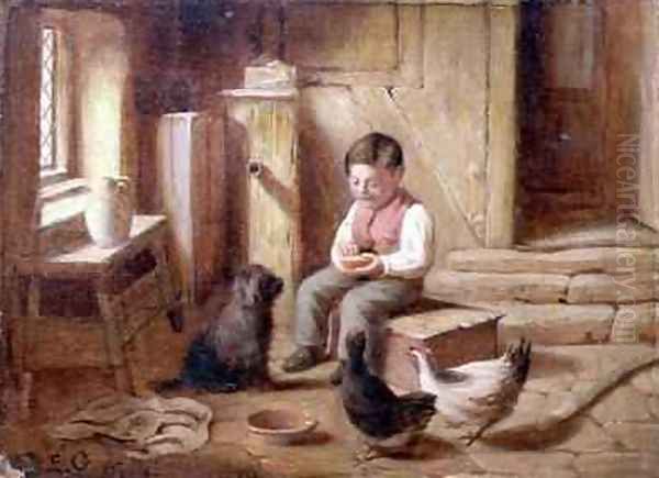 Feeding the Fowl - view 1