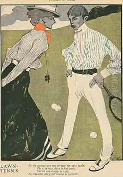 Lawn Tennis from LAssiette au Beurre - view 1