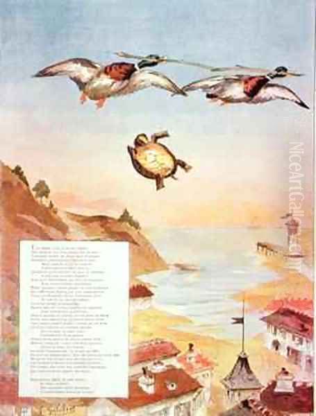 The Tortoise and The Two Ducks - view 1