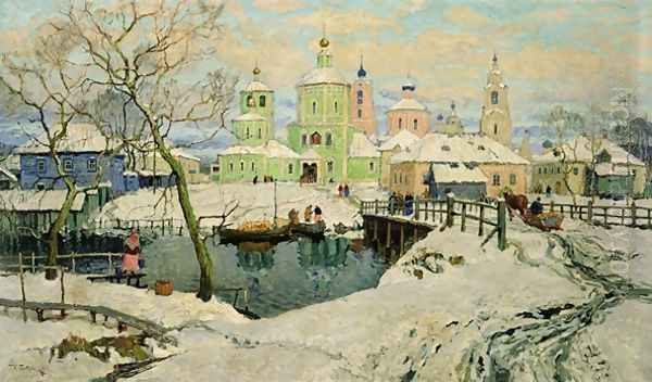 The small village Torzhok - view 1