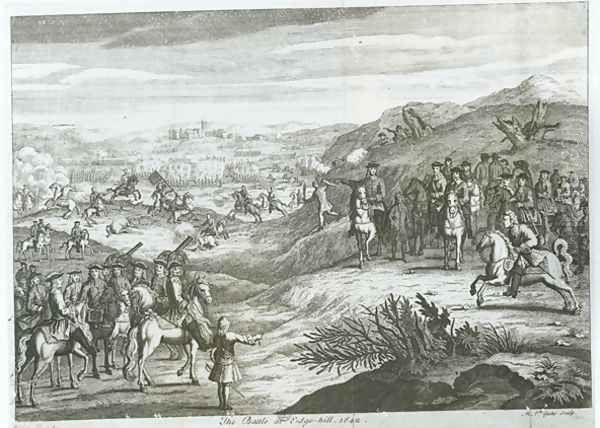 The Battle of Edgehill - view 1