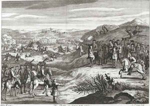 The Battle of Edgehill in 1642 by Michael van der Gucht