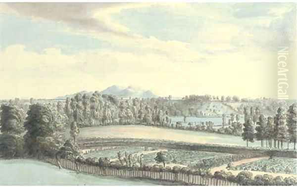 View of Malvern Hills from Bevere - view 1