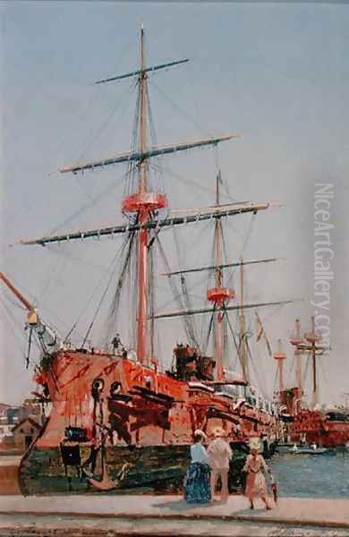 Building of the Battleship Admiral Kornilov in Brittany - view 1