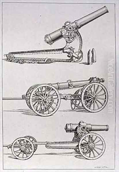 Three Forms of Artillery Gun 2 - view 1